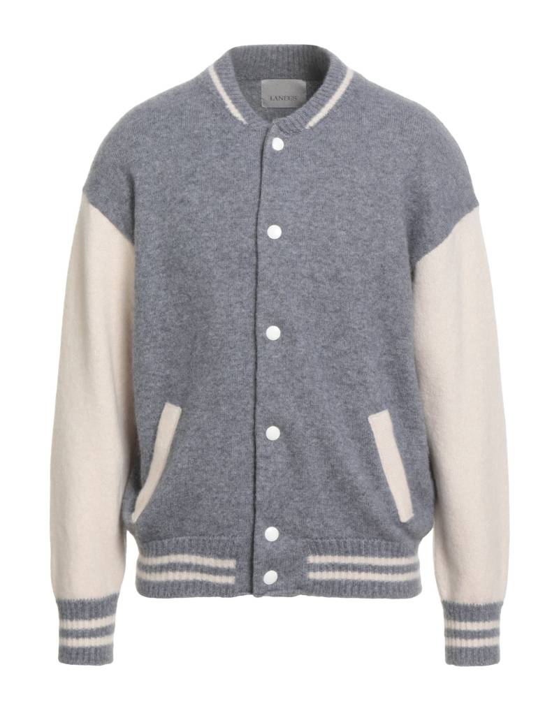 LANEUS Jacke & Anorak Herren Hellgrau von LANEUS