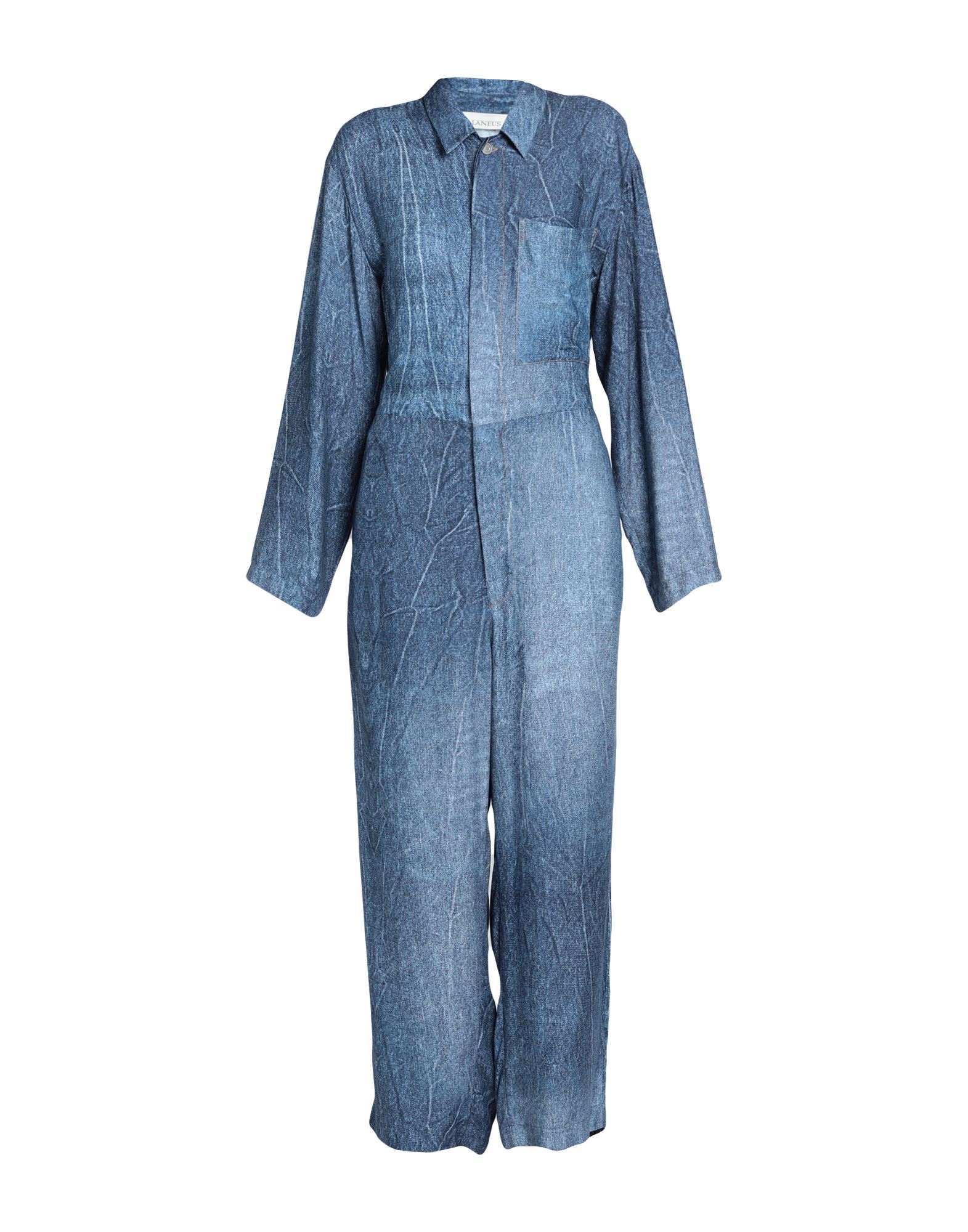 LANEUS Jumpsuit Damen Blau von LANEUS
