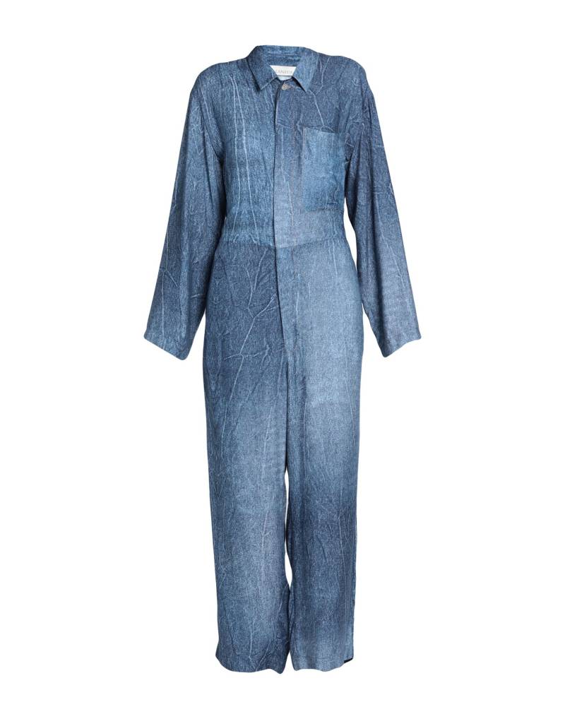 LANEUS Jumpsuit Damen Blau von LANEUS