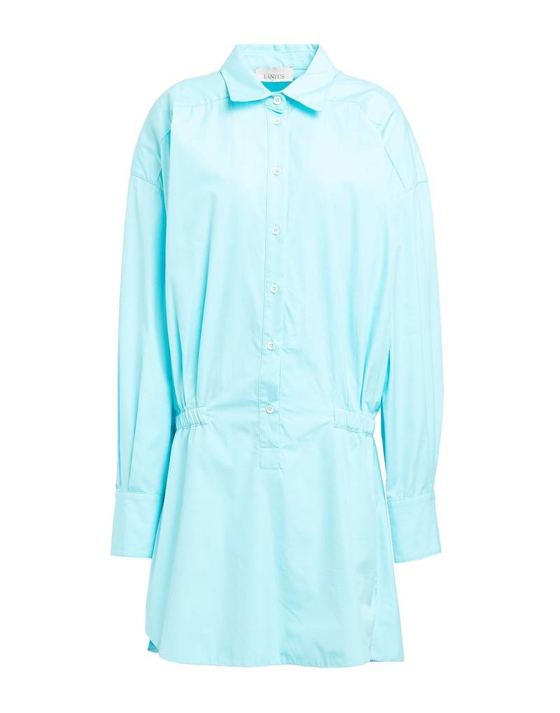 LANEUS Mini-kleid Damen Himmelblau von LANEUS