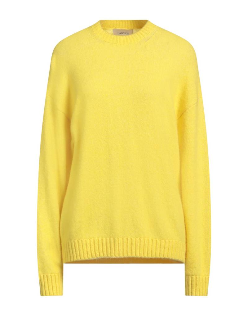 LANEUS Pullover Damen Gelb von LANEUS