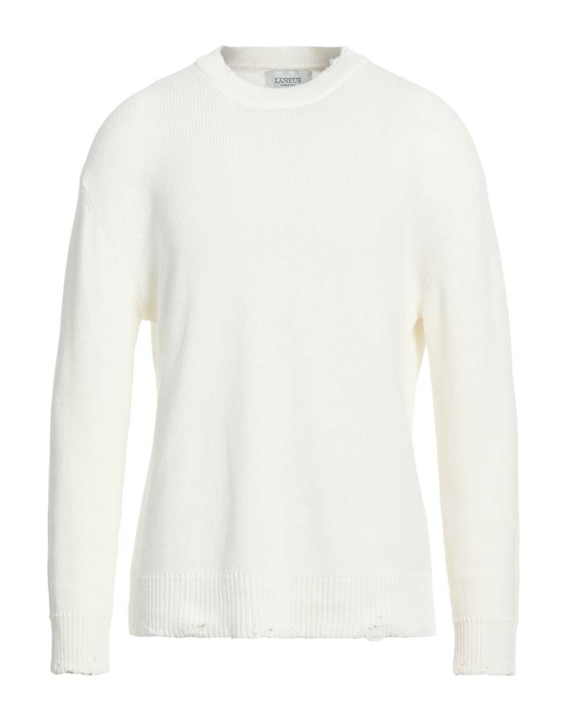 LANEUS Pullover Herren Elfenbein von LANEUS