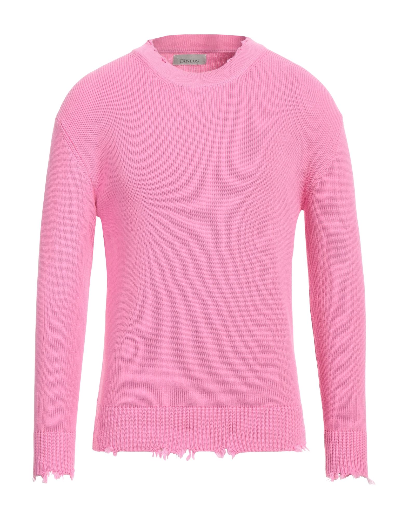 LANEUS Pullover Herren Fuchsia von LANEUS