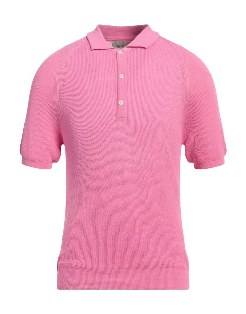 LANEUS Pullover Herren Fuchsia von LANEUS