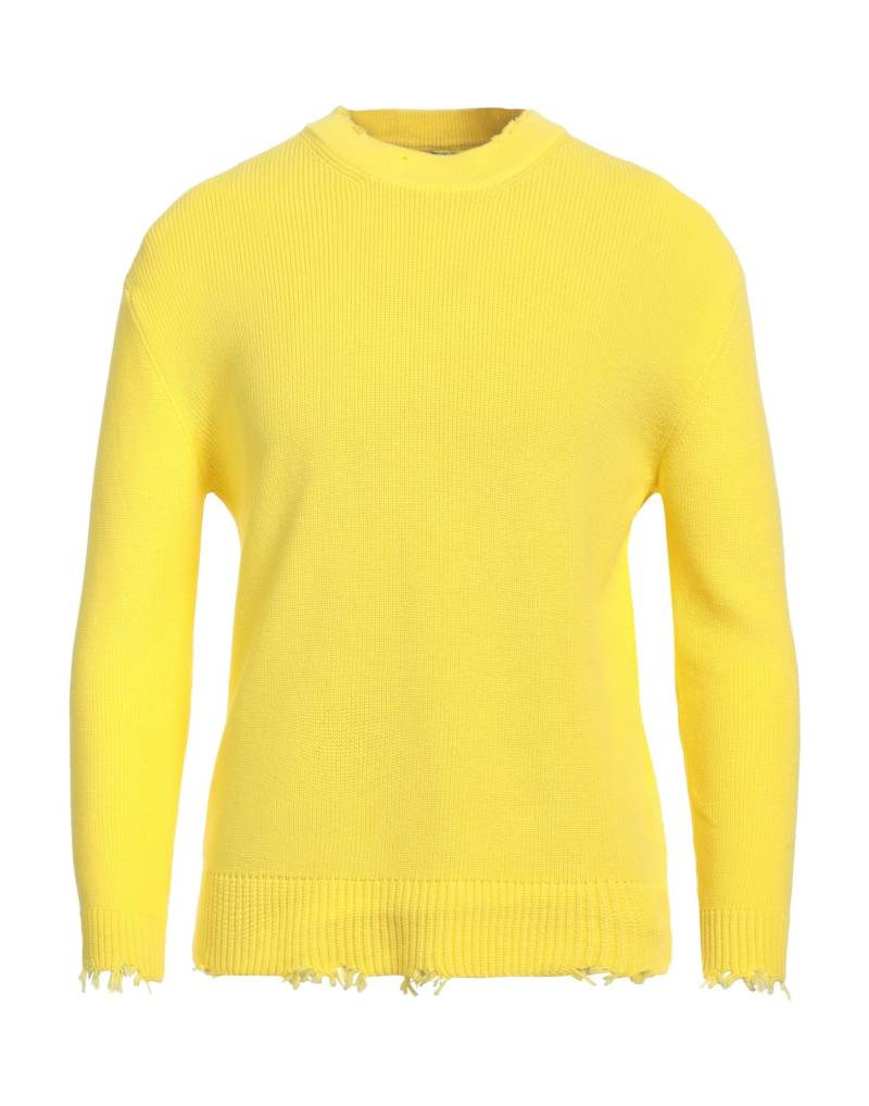 LANEUS Pullover Herren Gelb von LANEUS