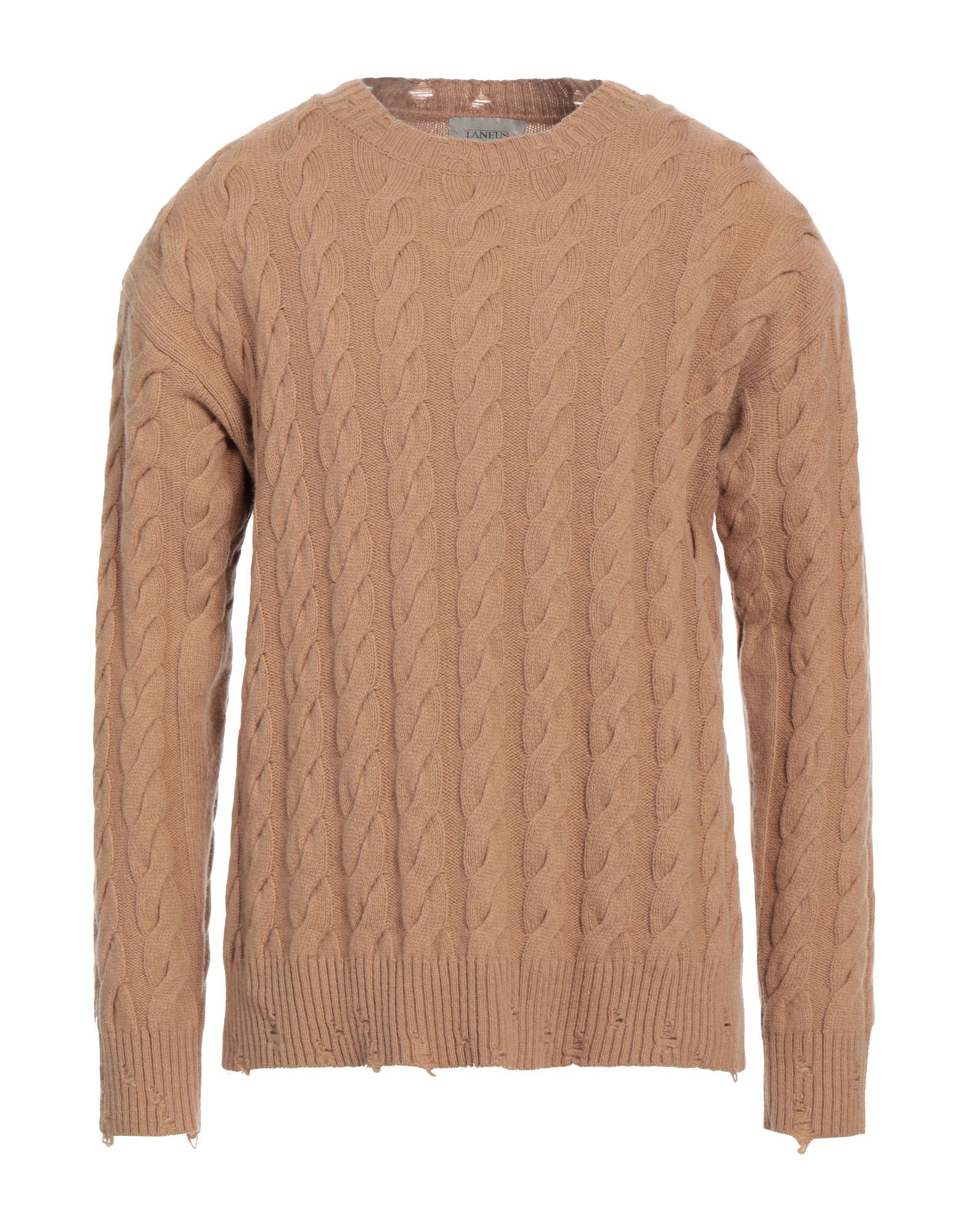 LANEUS Pullover Herren Kamel von LANEUS