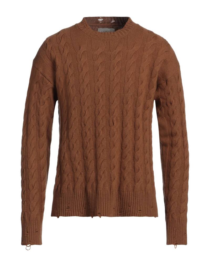 LANEUS Pullover Herren Kamel von LANEUS
