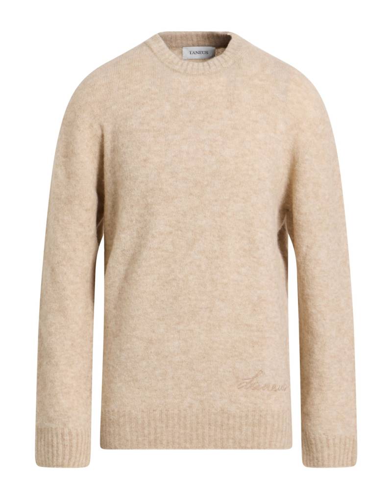 LANEUS Pullover Herren Sand von LANEUS