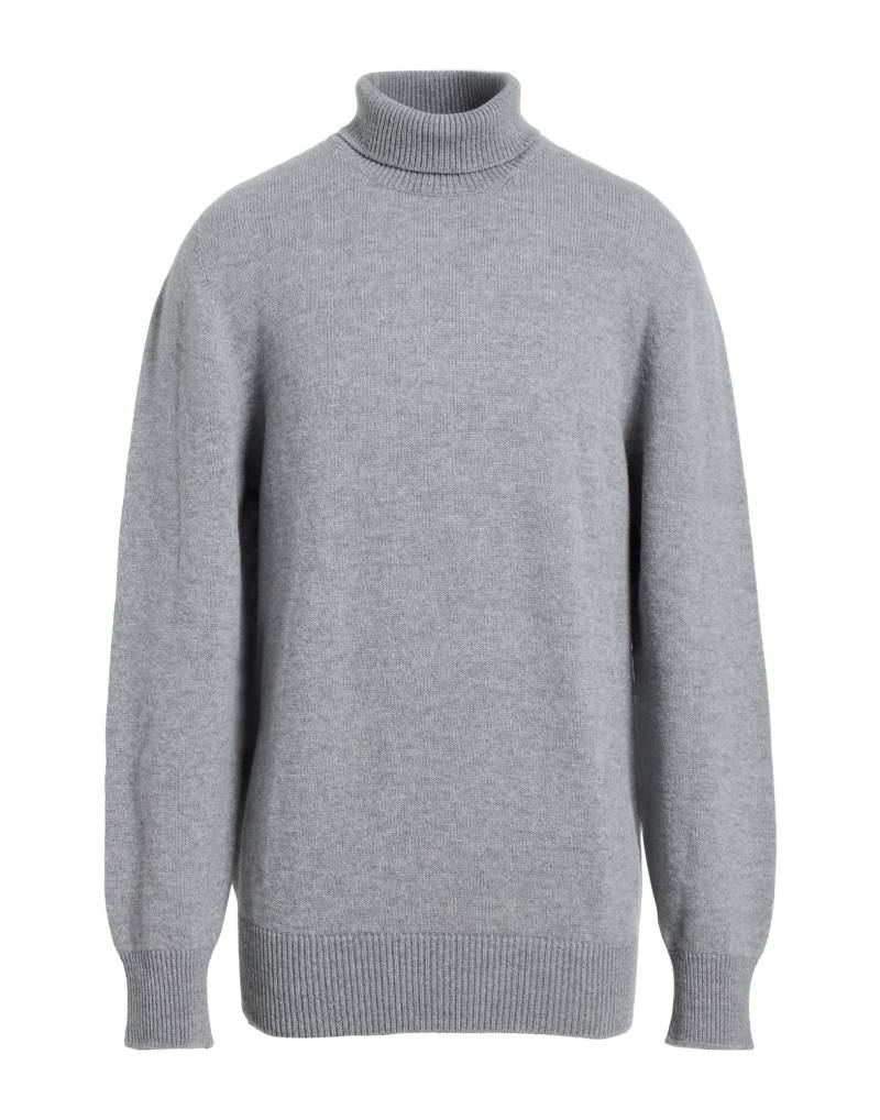 LANEUS Rollkragenpullover Herren Grau von LANEUS