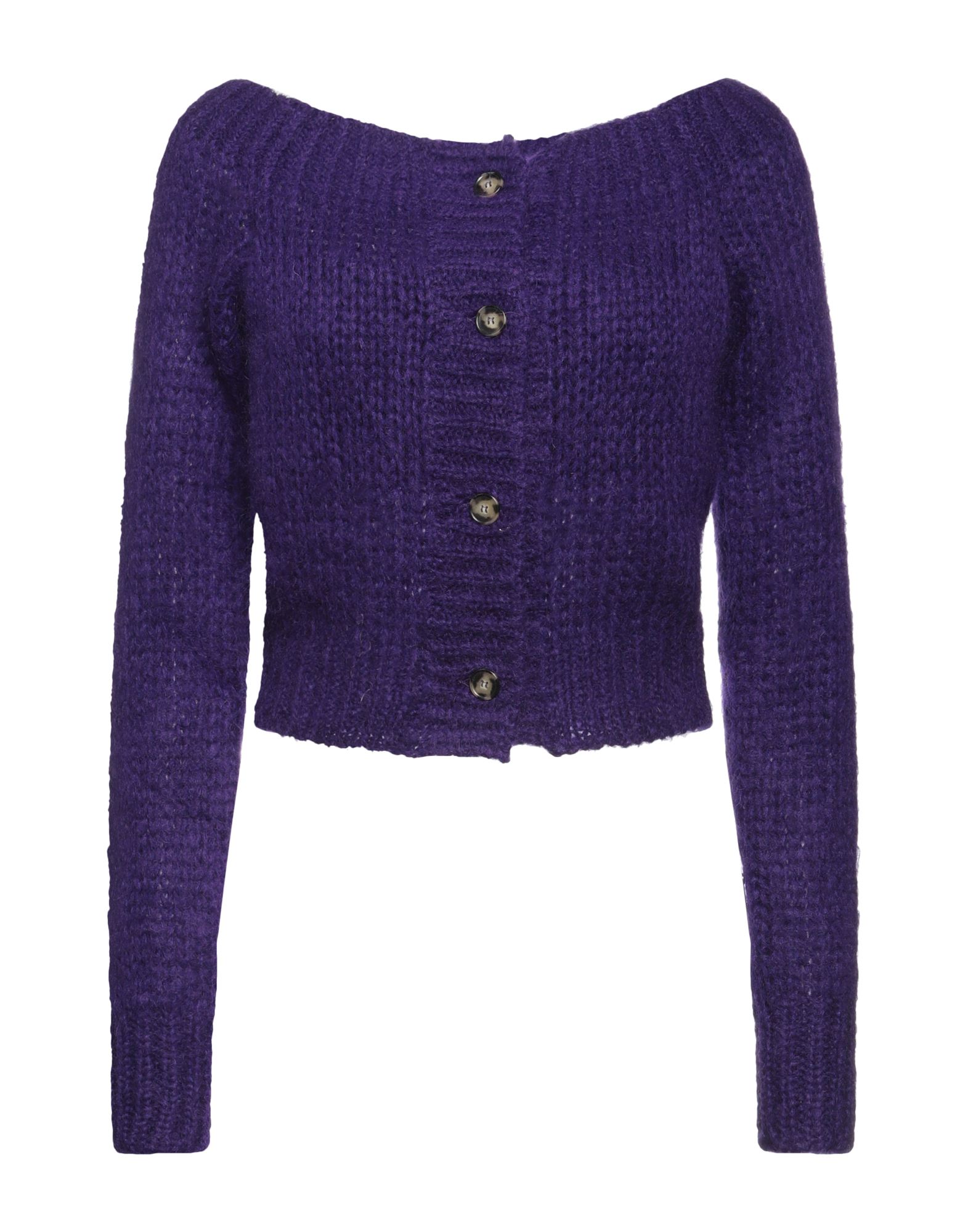 LANEUS Strickjacke Damen Violett von LANEUS