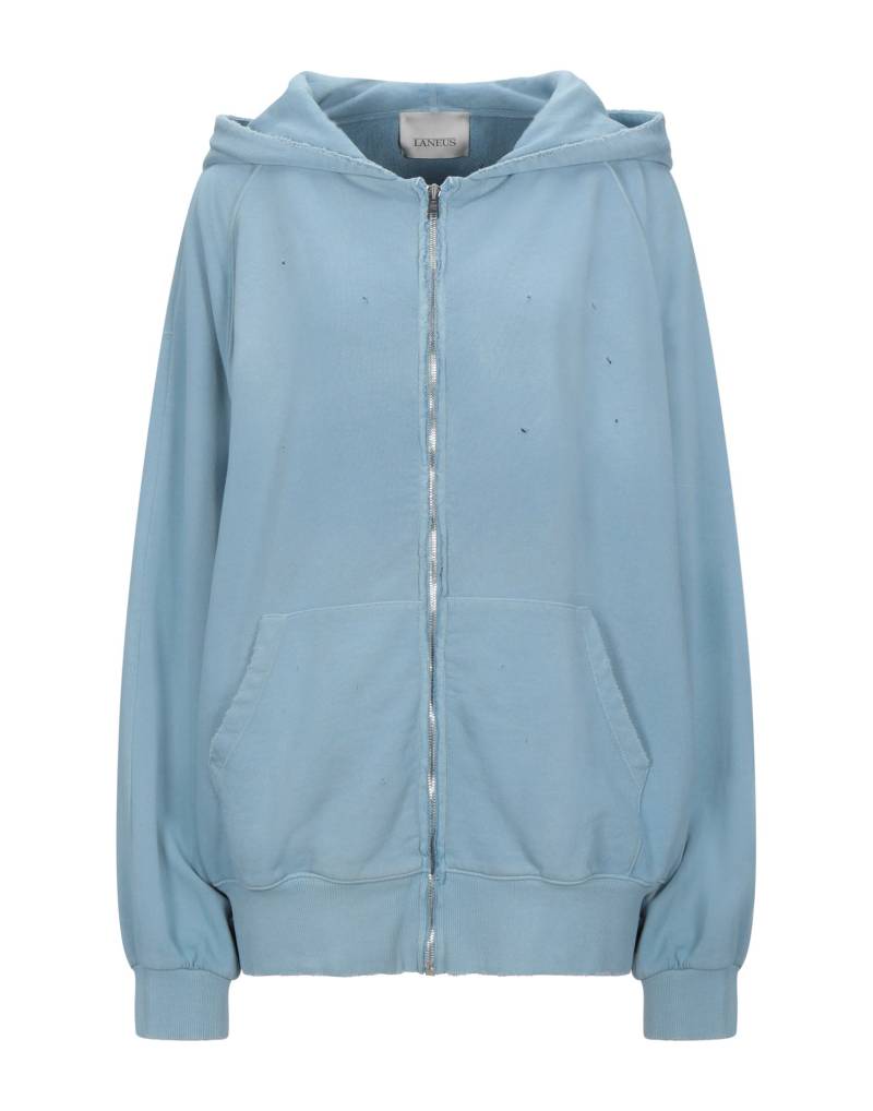LANEUS Sweatshirt Damen Himmelblau von LANEUS