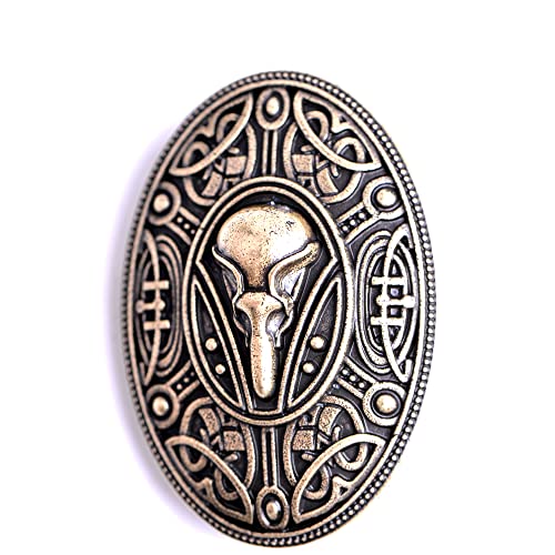 LANGHONG Nordische Wikinger-Brosche für Herren, Schildkröten-Brosche, Talisman-Schmuck, Geschenk für Männer, 70X50, Bronze, Edelstein, Metall, Zinklegierung, Kein Edelstein LANGHONG Nordische Wikinger-Brosche für Herren, Schildkröten-Brosche, Talisman-Schmuck, Geschenk für Männer, 70X50, Bronze, Edelstein, Metall, Zinklegierung, Kein Edelstein von LANGHONG