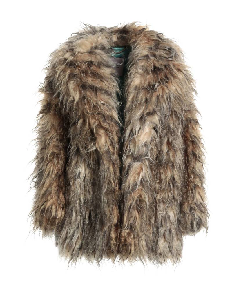 LANIFICIO BECAGLI Shearling- & Kunstfell Damen Kamel von LANIFICIO BECAGLI