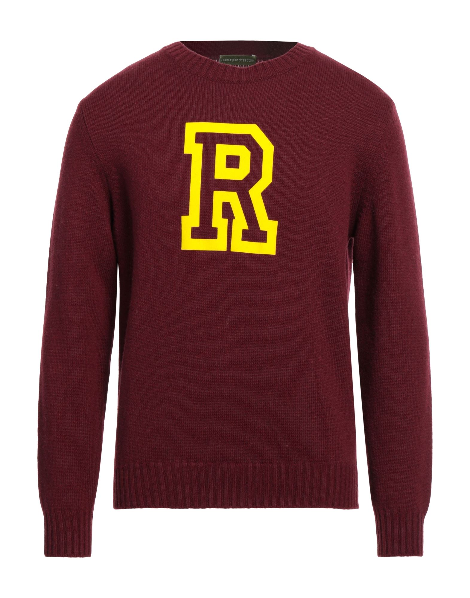 LANIFICIO PUBBLICO Pullover Herren Bordeaux von LANIFICIO PUBBLICO