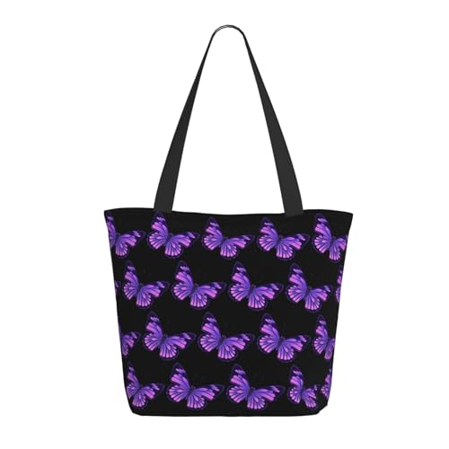 Damen Rodrigo Singer Music Olivia Einkaufstasche Stylische Shopper Taschen Leichtes Design Verstärkte Gurte Strapazierfähiges Polyester für Laptops und Lebensmittel von LANIPASTUA