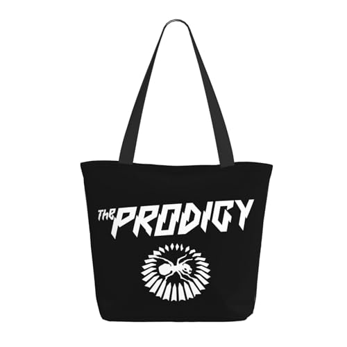 Damen The Ant Music Band Einkaufstasche Stylische Shopper Taschen Leichtes Design Verstärkte Gurte Strapazierfähiges Polyester für Laptops und Lebensmittel von LANIPASTUA