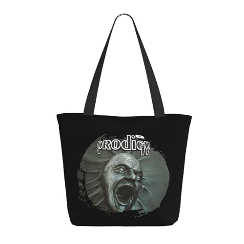 Damen The Ant Music Band Einkaufstasche Stylische Shopper Taschen Leichtes Design Verstärkte Gurte Strapazierfähiges Polyester für Laptops und Lebensmittel von LANIPASTUA
