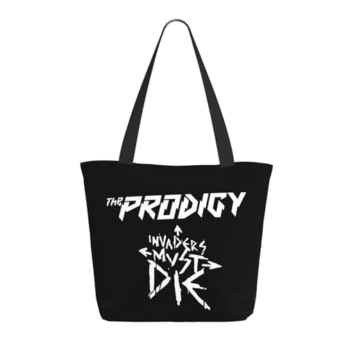 Damen The Ant Music Band Einkaufstasche Stylische Shopper Taschen Leichtes Design Verstärkte Gurte Strapazierfähiges Polyester für Laptops und Lebensmittel von LANIPASTUA