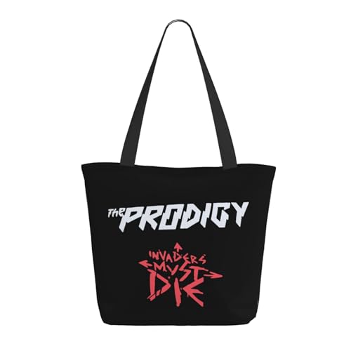 Damen The Ant Music Band Einkaufstasche Stylische Shopper Taschen Leichtes Design Verstärkte Gurte Strapazierfähiges Polyester für Laptops und Lebensmittel von LANIPASTUA