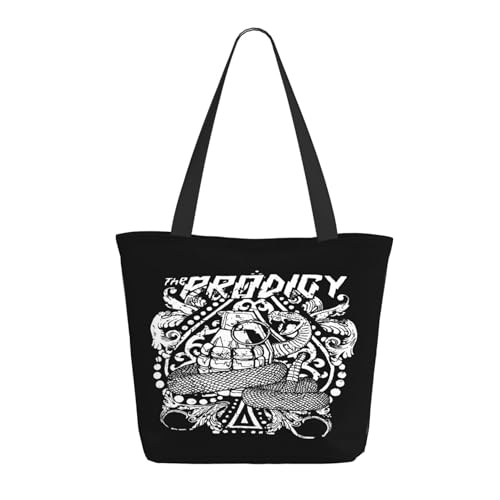 Damen The Ant Music Band Einkaufstasche Stylische Shopper Taschen Leichtes Design Verstärkte Gurte Strapazierfähiges Polyester für Laptops und Lebensmittel von LANIPASTUA