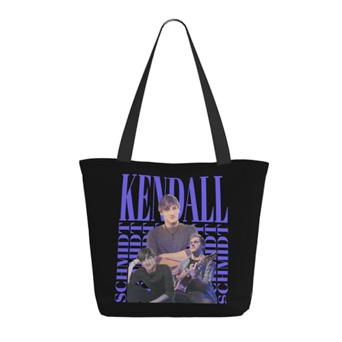 Damen Time Rock Music boy band Rush Einkaufstasche Stylische Shopper Taschen Leichtes Design Verstärkte Gurte Strapazierfähiges Polyester für Laptops und Lebensmittel von LANIPASTUA
