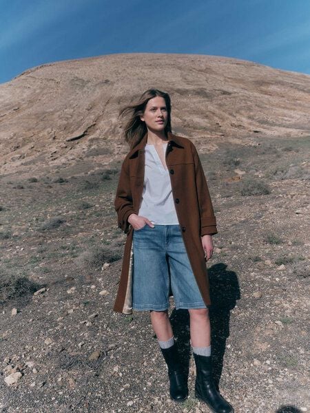 LANIUS Bermuda Jeans (GOTS) aus Bio-Baumwolle von LANIUS