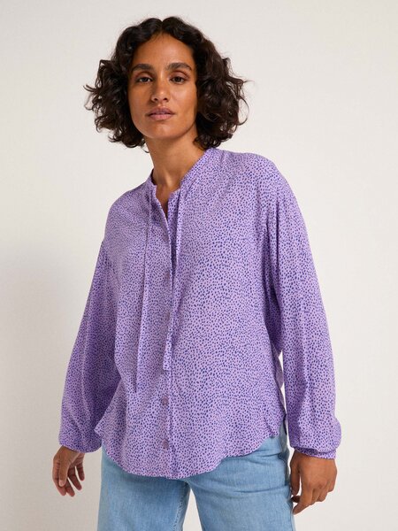 LANIUS Bluse Print Dots aus LENZING ECOVERO von LANIUS