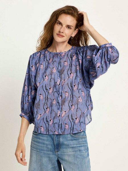 LANIUS Blusenshirt mit Kräuseln von LANIUS