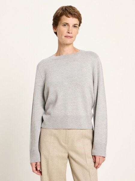 LANIUS Cropped Pullover (GOTS) aus Bio-Schurwolle von LANIUS