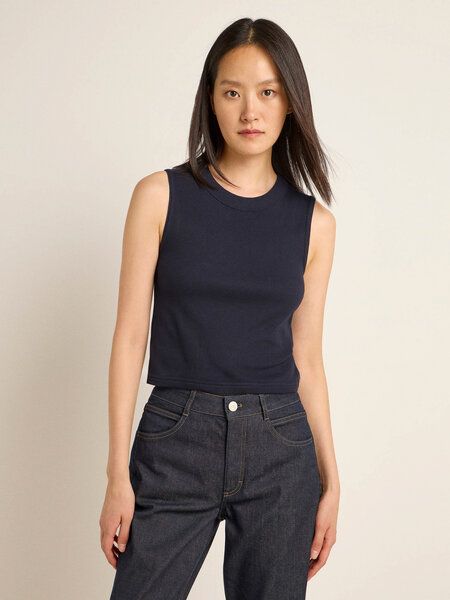 LANIUS Cropped Top aus Bio-Baumwolle von LANIUS