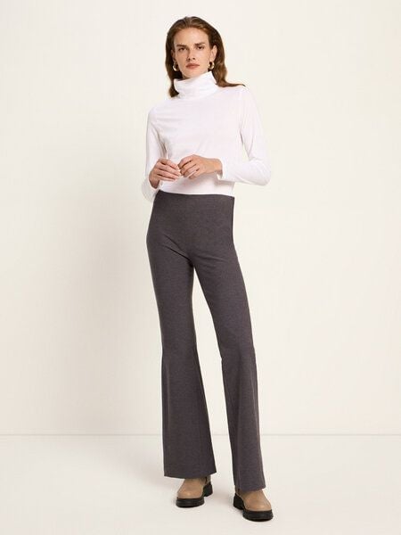 LANIUS Hose mit ausgestelltem Bein (GOTS) von LANIUS