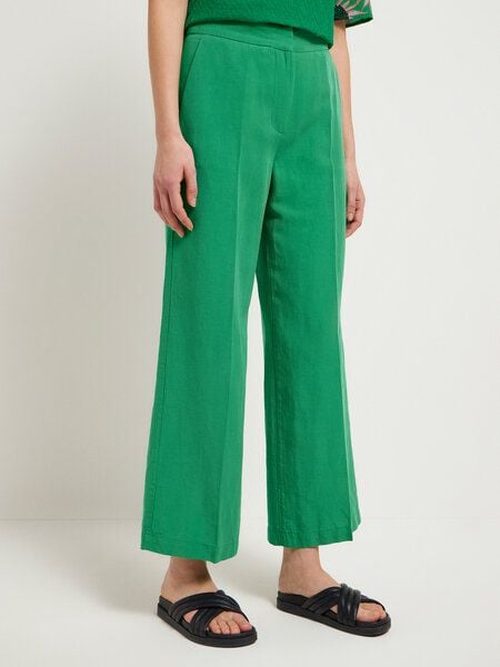 LANIUS Hose mit weitem Bein aus TENCEL und Bio-Leinen von LANIUS