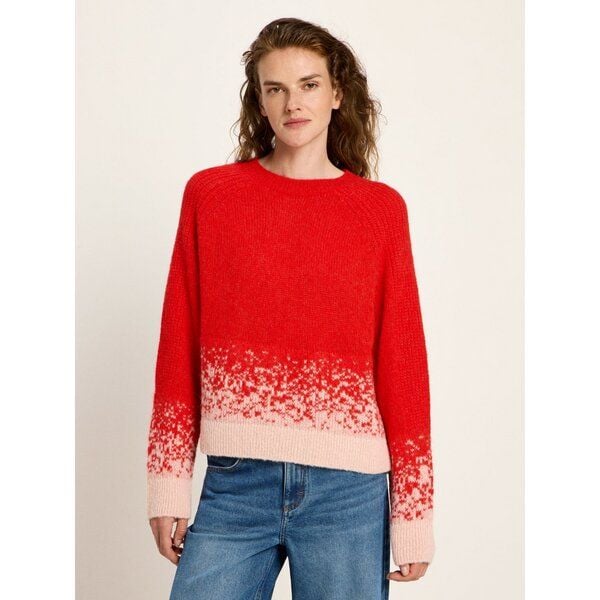 LANIUS Jacquard Pullover aus Bio-Alpakawolle von LANIUS