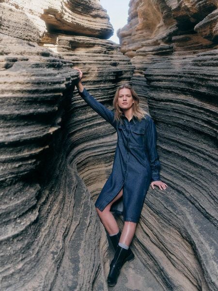 LANIUS Jeans Kleid aus TENCEL von LANIUS