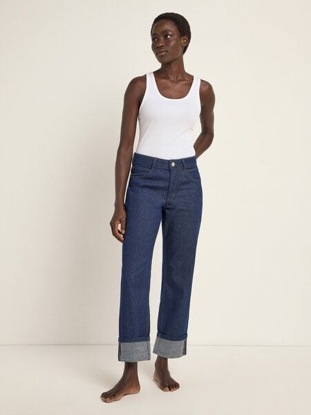 LANIUS Jeans mit Aufschlag (GOTS) aus Bio-Baumwolle von LANIUS