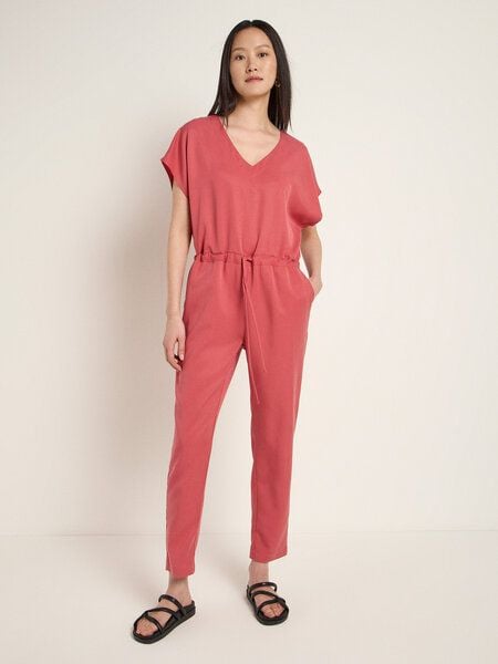 LANIUS Jumpsuit STRIPE aus TENCEL und Bio-Leinen von LANIUS