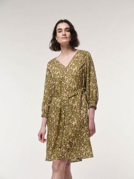 LANIUS Kleid Print Flower Field aus TENCEL von LANIUS