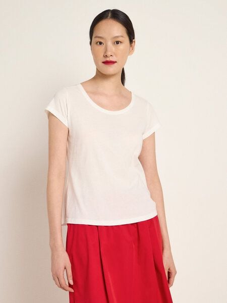 LANIUS Kurzarmshirt aus Bio-Baumwolle von LANIUS