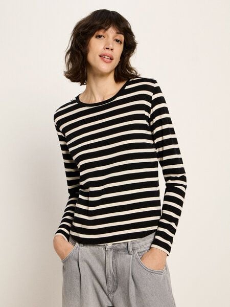 LANIUS Langarmshirt (GOTS) aus Bio-Schurwolle von LANIUS