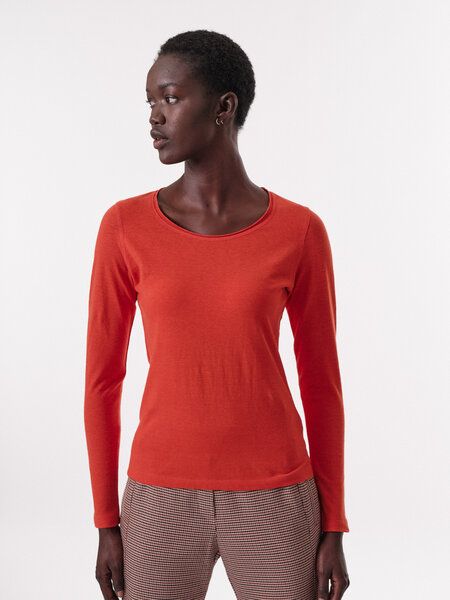 LANIUS Langarmshirt aus Hanf mit Bio-Baumwolle LANIUS Langarmshirt aus Hanf mit Bio-Baumwolle von LANIUS