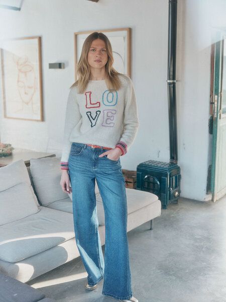 LANIUS Marlenejeans (GOTS) aus Bio-Baumwolle von LANIUS