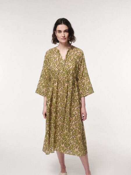 LANIUS Midikleid Print Flower Field aus TENCEL von LANIUS