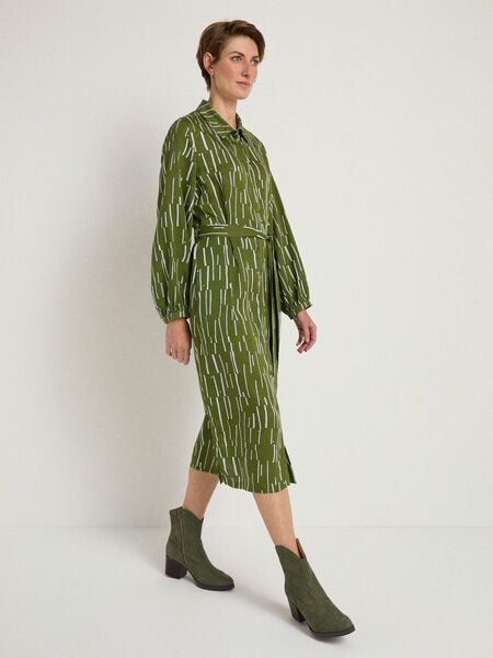 LANIUS Midikleid Print Irregular aus TENCEL Lyocell von LANIUS