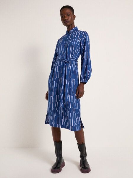 LANIUS Midikleid Print Irregular aus TENCEL Lyocell von LANIUS