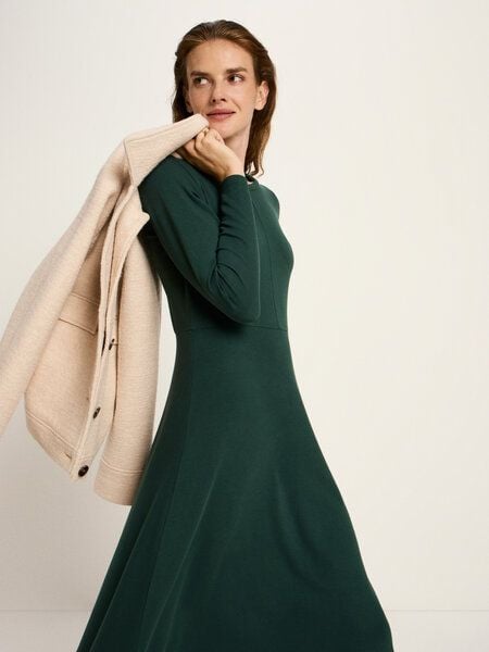 LANIUS Midikleid aus TENCEL und Bio-Baumwolle von LANIUS