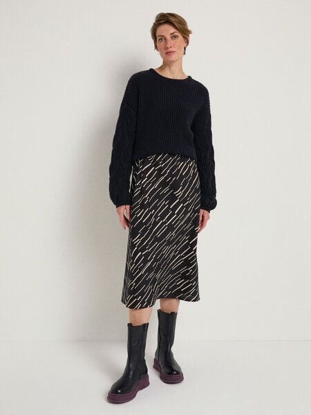 LANIUS Midirock Print Irregular aus TENCEL Lyocell LANIUS Midirock Print Irregular aus TENCEL Lyocell von LANIUS