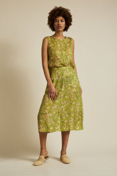 LANIUS Midirock Print Moonflower TENCEL Lyocell LANIUS Midirock Print Moonflower TENCEL Lyocell von LANIUS