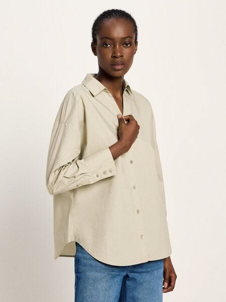 LANIUS Oversize Hemdbluse (GOTS) aus Bio-Baumwolle von LANIUS