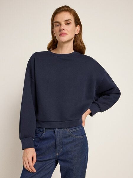 LANIUS Oversize Sweatshirt (GOTS) aus Bio-Baumwolle und recyceltem Polyester von LANIUS