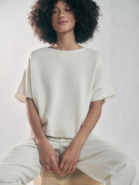 LANIUS Pullunder aus Bio-Schurwolle und Bio-Baumwolle von LANIUS